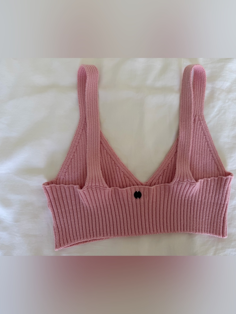 Billabong Pink Ribbed Knit Two-Piece Set - Picture 2 of 4